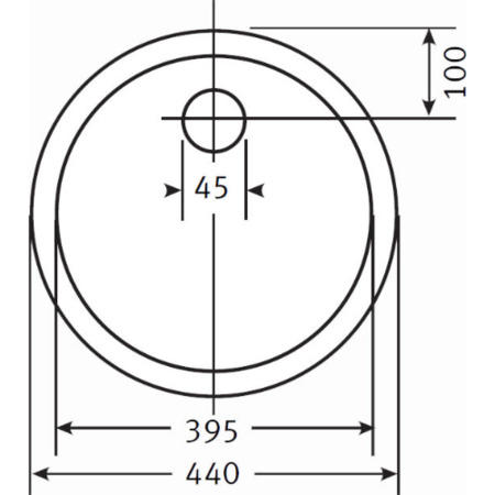 Franke RBX604 Rotondo Round Stainless Steel Drainer