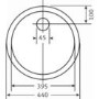 Franke RBX604 Rotondo Round Stainless Steel Drainer