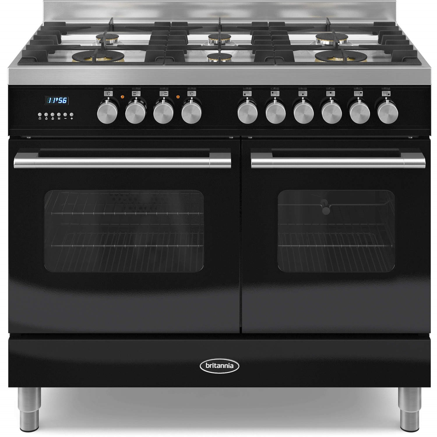 Britannia RC10TGDEK Delphi Double Oven 100cm Dual Fuel Range Cooker