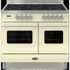 Britannia RC-10TI-DE-S Delphi Twin Oven 100cm Electric Range Cooker With Induction Hob - Stainless Steel