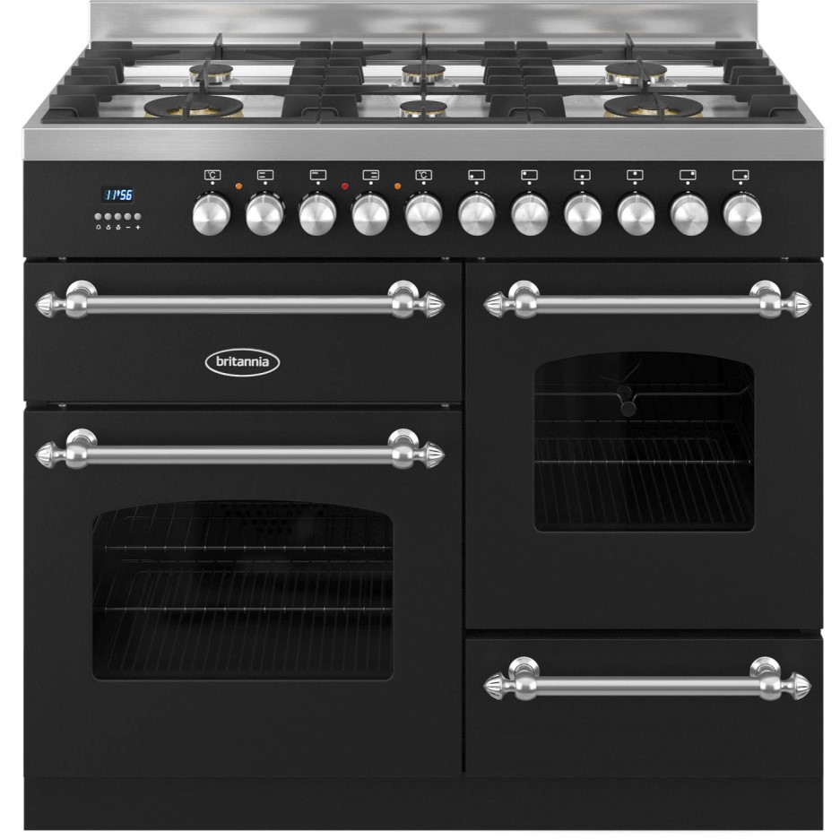 Britannia RC10XGGFLK Fleet XG 100cm Dual Fuel Range Cooker Matt
