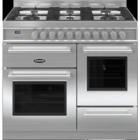Britannia RC-10XGG-QL-S Q Line XG 100cm Dual Fuel Range Cooker - Stainless Steel