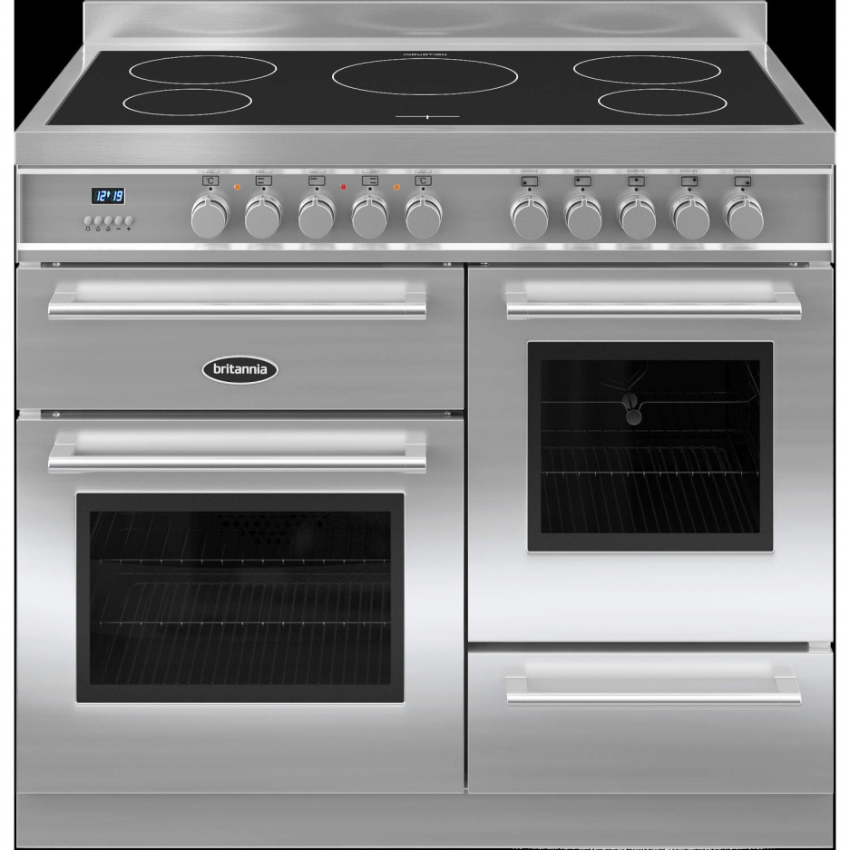 Britannia RC10XGIQLS Q Line XG 100cm Electric Range Cooker With Induction Hob Stainless