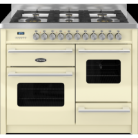 Britannia RC-11XGG-DE-CR Delphi XG 110cm Dual Fuel Range Cooker - Gloss Cream