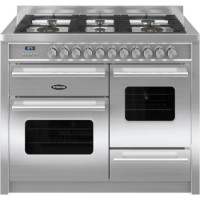 Britannia RC-11XGG-DE-S Delphi XG 110cm Dual Fuel Range Cooker - Stainless Steel