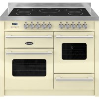 Britannia RC-11XGI-DE-CR Delphi XG 110cm Electric Range Cooker With Induction Hob - Gloss Cream