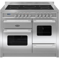 Britannia RC-11XGI-DE-S Delphi XG 110cm Electric Range Cooker With Induction Hob - Stainless Steel