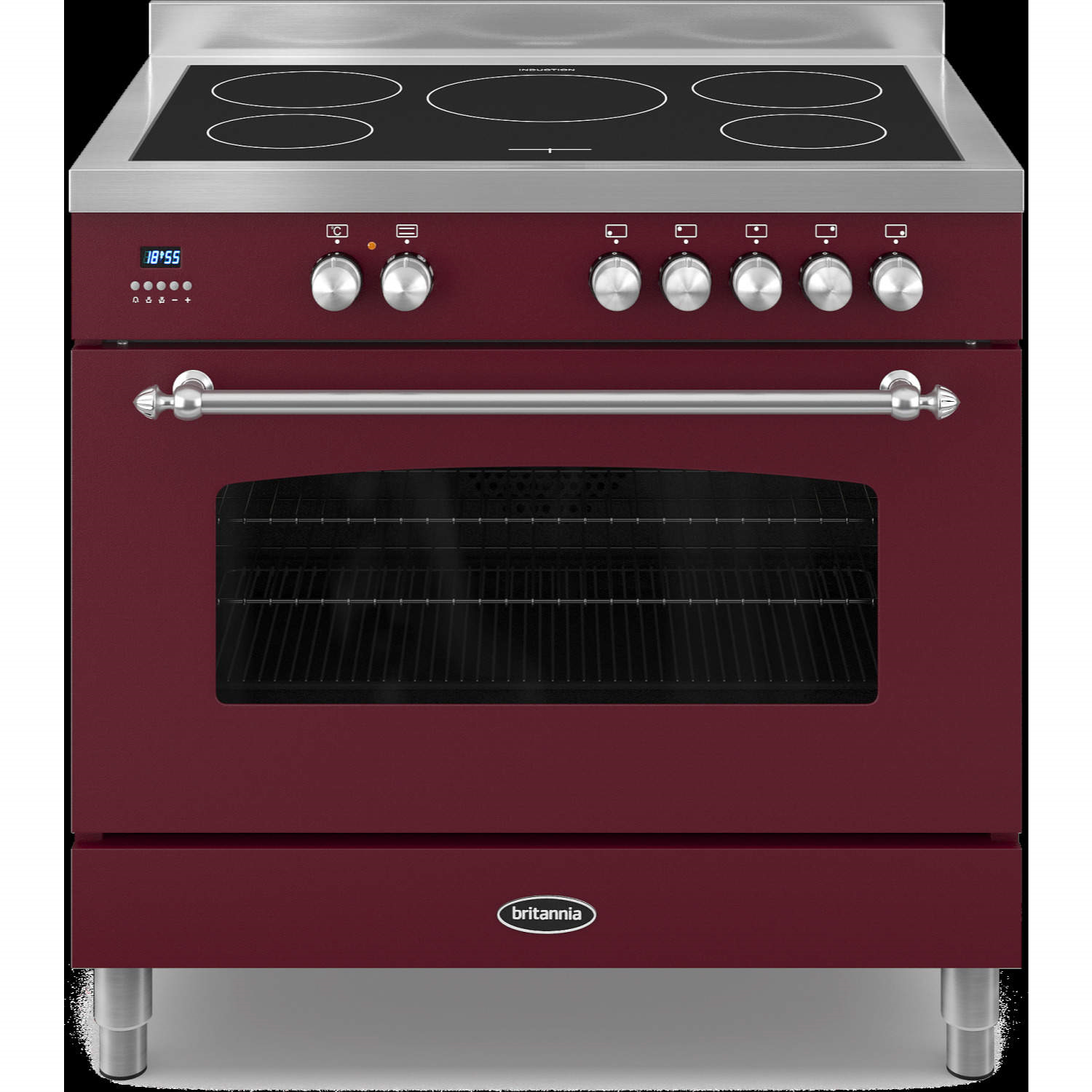 Britannia RC9SIFLBUR Fleet Single Oven 90cm Electric Range Cooker