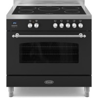 Britannia RC-9SI-FL-K Fleet Single Oven 90cm Electric Range Cooker With Induction Hob - Matt Black