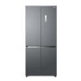 Refurbished TCL Free Built In 456 Litre Four Door American Fridge Freezer - Grey
