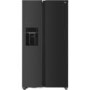 Refurbished TCL RC513SBE0UK Freestanding 513 Litre Frost Free American Fridge Freezer with Water Dispenser Black Stainless Steel
