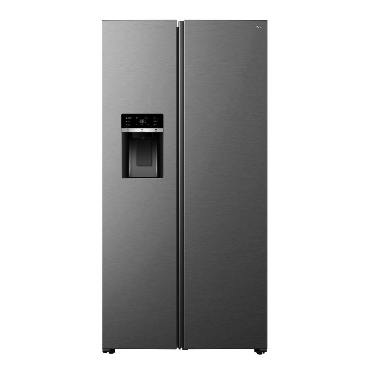 591 Litre Side Side American Fridge Freezer Stainless Steel