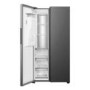 TCL 591 Litre Side by Side American Fridge Freezer - Stainless Steel