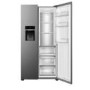 TCL 591 Litre Side by Side American Fridge Freezer - Stainless Steel