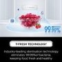 Refurbished TCL RC605SXD0UK Freestanding 605 Litre Frost Free American Fridge Freezer Stainless Steel