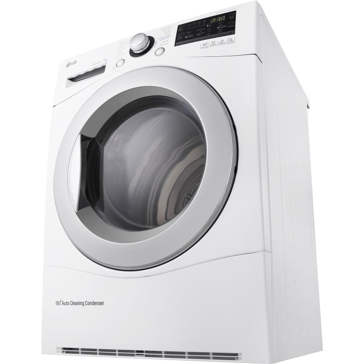 LG RC7055AH2M 7kg Freestanding Heat Pump Tumble Dryer - White