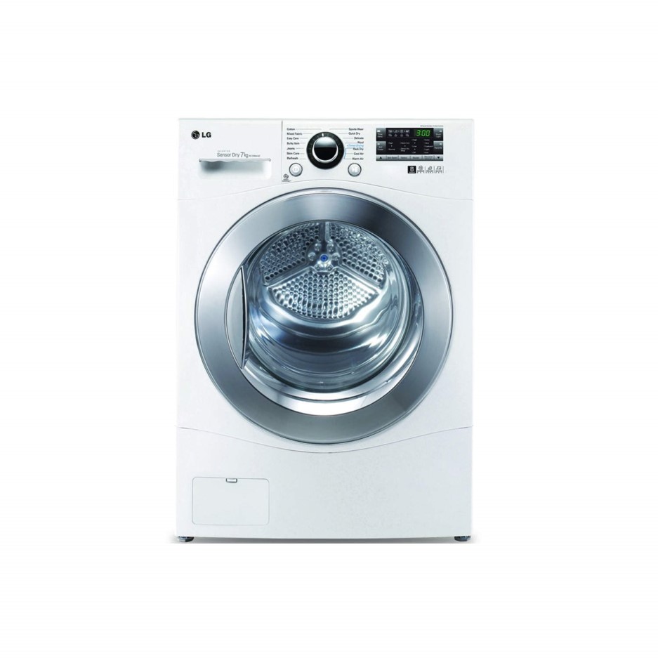 LG RC7066A2Z 7kg Freestanding Condenser Tumble Dryer White