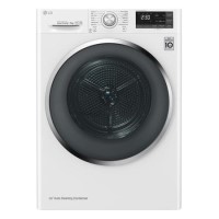 LG RC80U2AV2W 8kg Freestanding Heat Pump Condenser Tumble Dryer - White