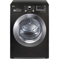 LG RC9055BP2Z 9kg Freestanding Heat Pump Condenser Tumble Dryer - Black