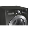 LG RC9055BP2Z 9kg Freestanding Heat Pump Condenser Tumble Dryer - Black