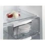 AEG RCB53724VX Frost Free Freestanding Fridge Freezer - Silver + Antifingerprint Stainless Steel Doors