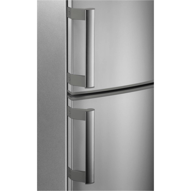 AEG RCB53324VX Frost Free Freestanding Fridge Freezer - Silver + Antifingerprint Stainless Steel Doors