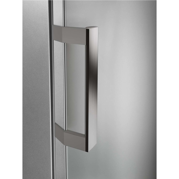 AEG RCB53324VX Frost Free Freestanding Fridge Freezer - Silver + Antifingerprint Stainless Steel Doors