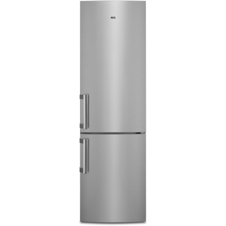 AEG RCB53725VX Custom Flex No Frost 60-40 Freestanding Fridge Freezer - Antifingerprint Stainless Steel