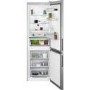 AEG 367 Litre 60/40 Freestanding Fridge Freezer - Stainless Steel Doors