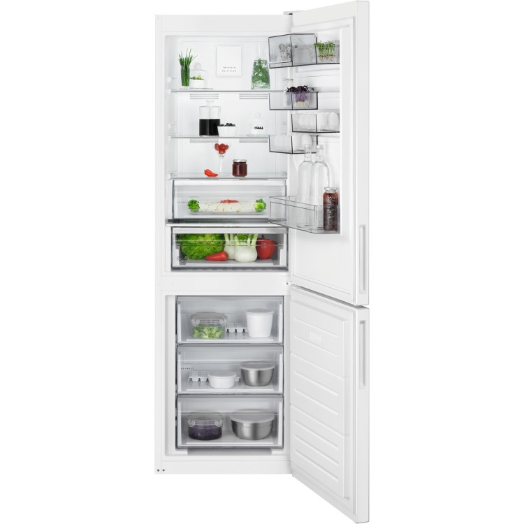 AEG 324 Litre 60/40 Freestanding Fridge Freezer - White