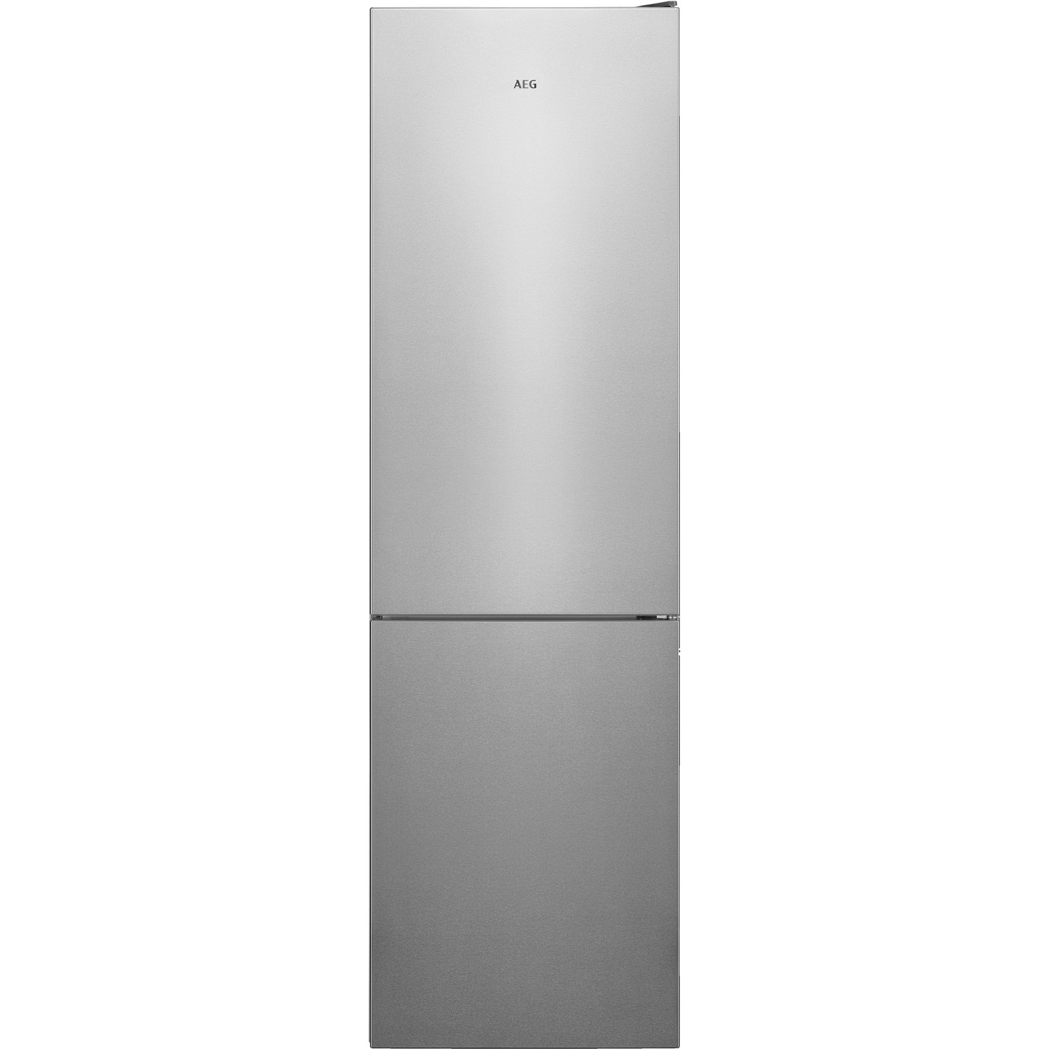 Refurbished AEG RCB636E4MX Freestanding 360 Litre 60/40 Fridge Freezer Silver