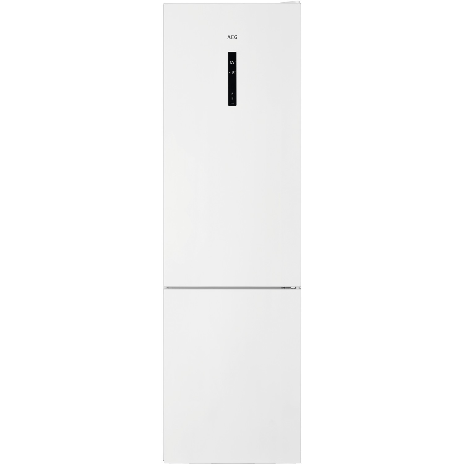 Refurbished AEG RCB636E5MW Freestanding 360 Litre 60/40 Frost Free Fridge Freezer White