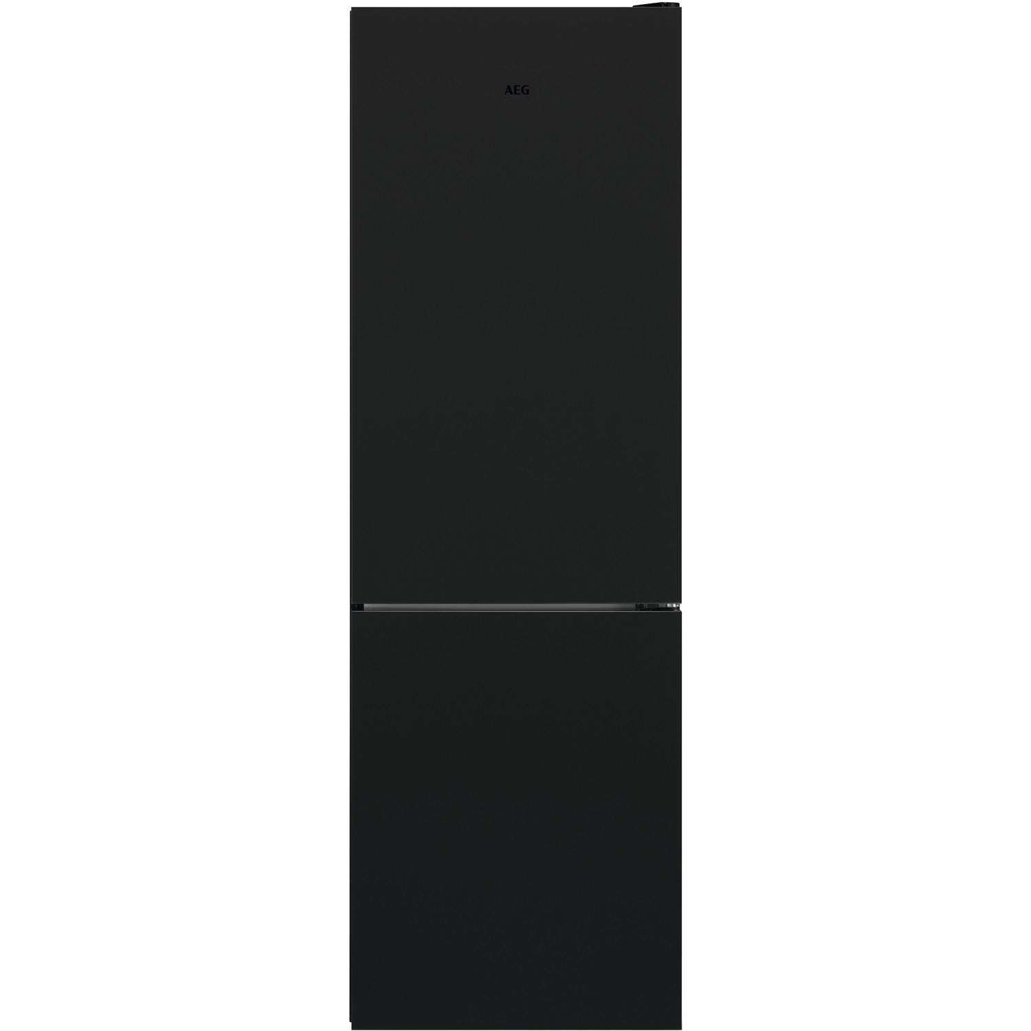 AEG 188 Litre 60/40 Freestanding Fridge Freezer - Black