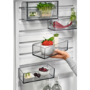 Refurbished AEG RCB732E5MB Freestanding 324 Litre 60/40 Frost Free Fridge Freezer Grey