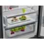 Refurbished AEG RCB732E5MB Freestanding 324 Litre 60/40 Frost Free Fridge Freezer Grey