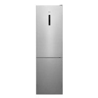 AEG 367 Litre 70/30 Freestanding Fridge Freezer - Stainless Steel Doors