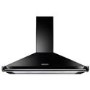 Rangemaster Classic 100cm Chimney Cooker Hood - Black & Chrome