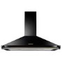 Rangemaster Classic 110cm Chimney Cooker Hood - Black & Brass