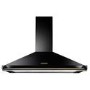 Rangemaster Classic 90cm Chimney Cooker Hood - Black & Brass