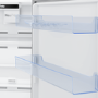 GRADE A3 - Beko RCNA406I30XB 362 Litre Freestanding Fridge Freezer 70/30 Split A++ Energy Rating 60cm Wide - Stainless Steel