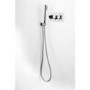 Round Outlet Elbow With Hose & Handset