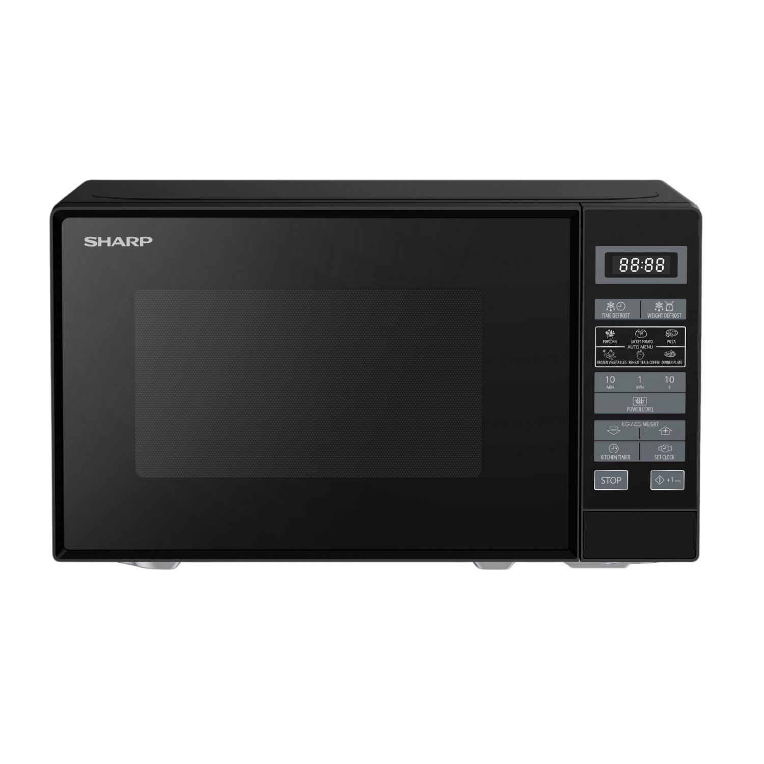 Sharp Black 20L 800W Microwave Oven