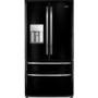 Rangemaster 10815 DXD15 American Fridge Freezer With Water Dispenser Black
