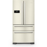 GRADE A2 - Rangemaster RDXD18IVC DxD American Style Fridge Freezer - Ivory
