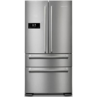 Rangemaster 608 Litre French Style American Fridge Freezer With RangeFresh  - Stainless Steel 