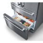 Rangemaster 608 Litre French Style American Fridge Freezer With RangeFresh  - Stainless Steel 