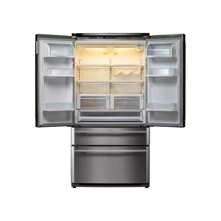 Rangemaster 90170 DxD Four Door Fridge Freezer in Black