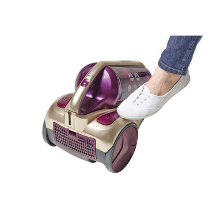 Hoover RE71_VE20001 Velocity 700W Bagless Cylinder Vacuum Cleaner Purple and Champagne