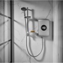 REAMO9BRSTL Triton Amore 9.5kW Brushed Steel Electric Shower