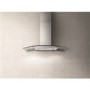 Elica REEF-90 Reef 90cm Cooker Hood With Curved Glass Canopy - Stainless Steel
